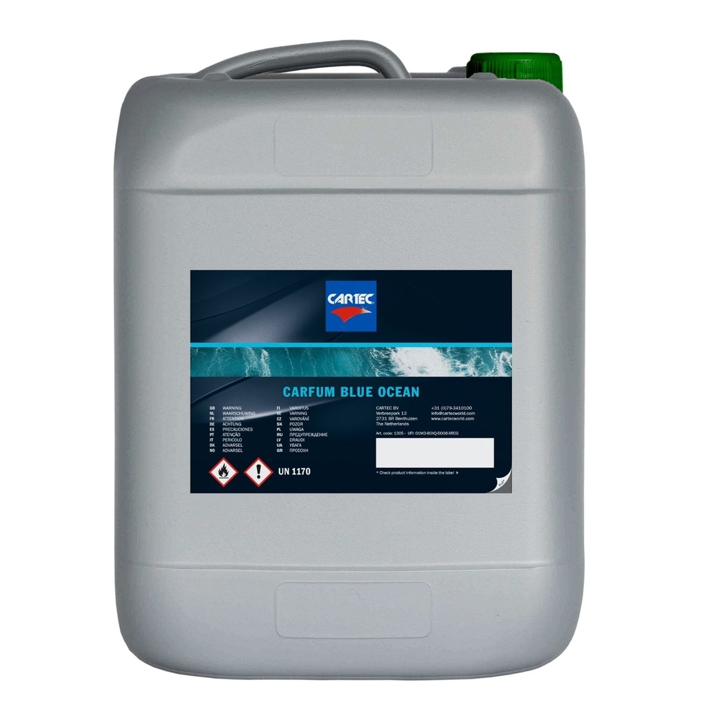 Cartec Carfum - Parfum Voiture - 10L