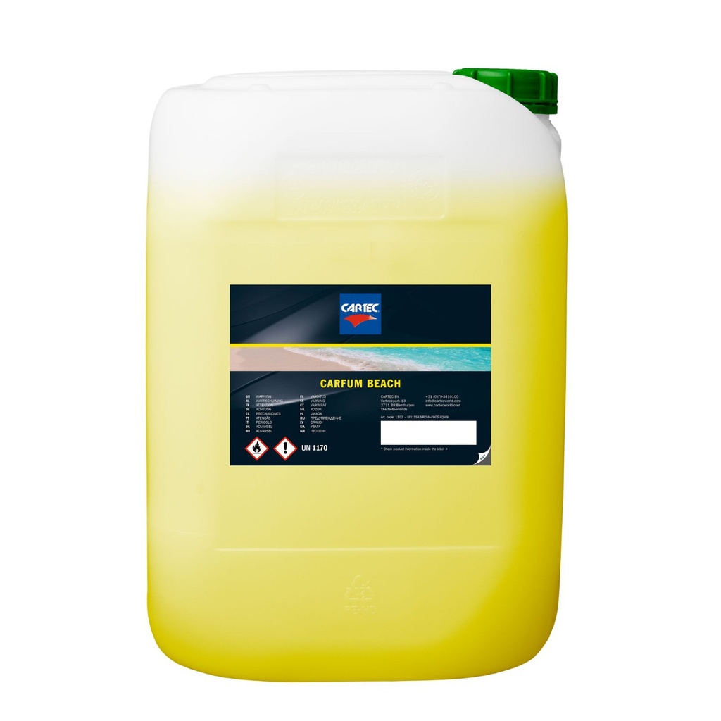 Cartec Carfum - Parfum Voiture - 20L