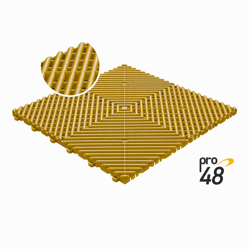 [PERF-FLOOR-RACE-FLAT-GOLD] Dalles de sol - Performance Floor Race Gold Edition